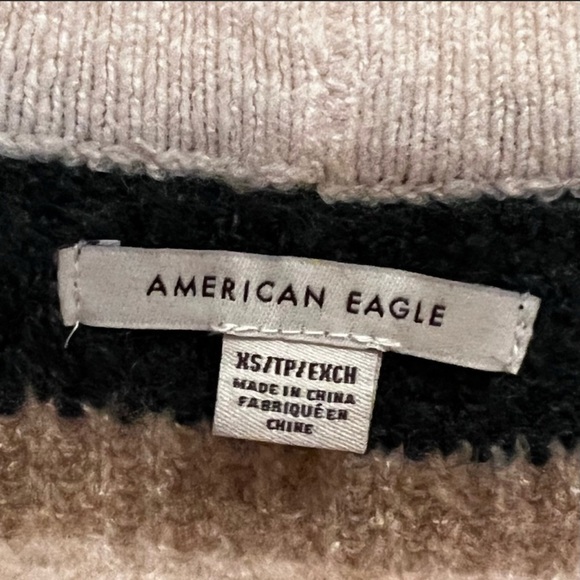American Eagle Women’s Multi- Colored Striped Sweater Size XS - Picture 4 of 5